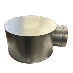 Krabica pre anemostat (odvod) - d300/205 d125 horizontal