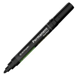 Permanentn� popisova� Centropen �ierny - ��rka 2,5mm